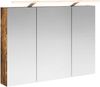 vidaXL Badezimmerspiegelschrank Geräucherte Eiche 100 x 14,5 x 70 cm 889131 Bild 2