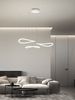 Fabas Luce 3711-47-102 LED Pendelleuchte Tirreno 3-flammig weiss 3000K dimmbar Bild 2