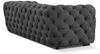 Sofa Designersofa NATALIE 3-Sitzer in Stoff Riviera Graphit Bild 4