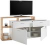 TV-Board >Natalie< in Weiß - 210x105x40cm (BxHxT) Bild 4