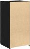 vidaXL Sideboard mit Schubladen Schwarz Eichen-Optik 50 x 42,5 x 93 cm 868761 Bild 5