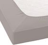Janine Mako Jersey Spannbetttuch Bettlaken 140-160x200 cm OVP 5007 77 vulkan Bild 2