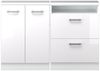 Dachschrägenschrank-Set Rion Weiß Hochglanz/Weiß 2er Set Vicco Bild 5