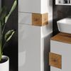 Badmöbel-Set Eden Weiß 3 Teile, mit Hochschrank Vicco Bild 4