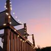Spetebo LED-Girlande LED Party Lichterkette mit 80 Kugeln - 16 m / weiß, 80-flammig, Festbeleuchtung mit Netzteil Bild 4