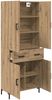 vidaXL Highboard Artisan-Eiche 69,5 x 34 x 180 cm Holzwerkstoff 3416059 Bild 5