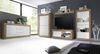 Wandregal >Belinda< in Mercure Holzstruktur - 138x16x19cm (BxHxT) Bild 2