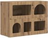 vidaXL Sideboard ELST Artisan-Eiche 80,5 x 35 x 59 cm Holzwerkstoff 891333 Bild 2