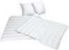 Jekatex Microfaserbettdecke + Kopfkissen Schlafkomfort fürs ganze Jahr!, 2-tlg oder 4-tlg, Bettenset 135x200/155x220+80x80/40x80cm Bild 4