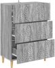 vidaXL Schubladenschrank Grau Sonoma 66 x 34,5 x 90 cm Holzwerkstoff 895071 Bild 4