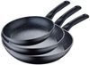 Bratpfanne Pfannen Set 3-tlg beschichtet Induktion Cheffinger CF-FA03 schwarz Bild 5