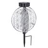 Solarleuchte Garten Scheibe 20cm Solarlampe Außen Leuchte Solar mit Pflegetuch Bild 3