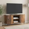 vidaXL TV-Schränk Altholz 102 x 34,5 x 52 cm Holzwerkstoff 894473 Bild 4