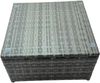 Fimous Hoher Rücken Dunkelgrau gemischt Gartengartenmöbel corner rattan sofa set Quadratischer Couchtisch Linke Option Bild 3
