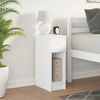 vidaXL Nachttisch mit Schublade Weiß 20x36x60 cm 858695 Bild 3
