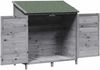 vidaXL Garten Shed Grau 106,5 x 56 x 113,5 cm Holzwerkstoff 42033442 Bild 4