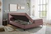 Boxbett >ATLANTIS 6< Liegefläche 180x200 cm, Bezug in flamingo - 185x102x240cm (BxHxT) Bild 3
