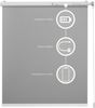 Lichtblick Sonnenschutzsysteme GmbH Bluetooth-Rollo Palermo 80 cm x 190 cm (BxL) silver Verdunkelnd & Thermofuntion; Klemm- und schraubbar; Motor per App oder manuell steuerbar Bild 3