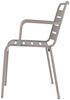 Stuhl Mya Metal aus Aluminium, Retro Chic für Outdoor, taupe, stapelbar, Fiam Bild 3