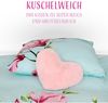 Herzkissen, Herz Kissen Dekokissen, Zierkissen, Plüsch Flauschige Sofakissen, Kuschelkissen für Kinderzimmer Sofa Schlafzimmer Schmusekissen Rosa Bild 4