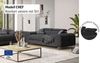 COTTA 2-Sitzer Chef, Big-Sofa mit Kopfteilverstellung, edle Metallkufen Bild 4