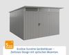Hörmann EcoStar Euroline Gerätehaus Pultdach 310 x 310 Graualuminium 1-flg Bild 2