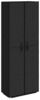 vidaXL Schuhschrank Schwarz 60x30x166 cm Stoff 282463 Bild 2