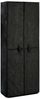 vidaXL Schuhschrank Schwarz 60x30x166 cm Stoff 282463 Bild 3