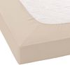 Janine Mako Jersey Spannbetttuch Bettlaken 140-160x200 cm OVP 5007 19 naturell Bild 4