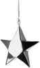 Fink Weihnachtsbaumkugel SUSA Anhänger - silberfarben - Edelstahl, poliert - H. 19cm x B. 5,5cm, Weihnachtskugeln Christbaumschmuck - Eleganter Weihnachtsschmuck Set Bild 3