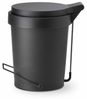 Authentics Tip Treteimer 15 L, Abfalleimer, Papierkorb, Polypropylen, V2A, Schwarz, 1087199 Bild 3