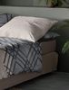Irisette Feinbiber Bettwäsche Koala 135x200 Rauten Karo grau beige 8529-11 Bild 2