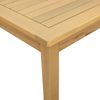 vidaXL Couchtisch Helles Akazienholz 110 x 110 x 45 cm 42026781 Bild 5