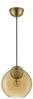 Nova Luce 9009239 MIDORI Pendelleuchte 1-flammig Gold Amber E27 Bild 2