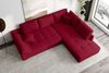 99rooms Terra Ecksofa Velours KRONOS Rot Rechts ohne Schlaffunktion Bild 3