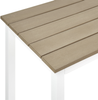 Gartentisch Holzwerkstoff Weiß MESSINA Bild 5