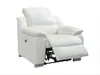 Vente-unique - Relaxsessel Fernsehsessel elektrisch - Leder - Elfenbeinfarben - ARENA III Bild 2