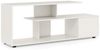 COSTWAY TV-Schrank bis zu 55 Zoll, mit Ablageflächen & Schrank, 152x38x58,5cm Bild 4