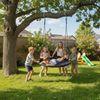 Relaxdays Nestschaukel Kinder mit Kissen & Griffen Bild 2