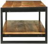 vidaXL Couchtisch Braun 120 x 50 x 38 cm Massivholz Akazie 4104719 Bild 4