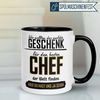 Momentals Tasse Bester Chef Geschenk – „Wir wollten das perfekte Geschenk finden“, Gratis Versand · Links-&Rechtshänder · Spülmaschinenfest Bild 2