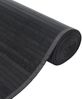 vidaXL Teppich Rechteckig Grau 100x200 cm Bambus 376946 Bild 4