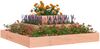 vidaXL Pflanzkübel 80x80x27 cm Massivholz Douglasie 823869 Bild 3