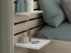 Vente-unique - TENALIA Bett Holz, Platte Beige - B 216,8 cm x H 98,2 cm x L 222,8 cm Bild 5