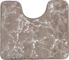Marmour 3-teilig Bad Matte Dusche Set Rutsch Stand Bad Matten Gold-Silber Bild 2