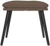 vidaXL Fußhocker Taupe 45 x 29,5 x 39 cm Stoff [341502] Bild 3