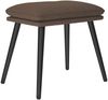 vidaXL Fußhocker Taupe 45 x 29,5 x 39 cm Stoff [341502] Bild 2