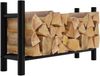 CLP Kaminholzständer Medya schwarz,30x100x60 cm rund Bild 1