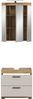 Badkombination B/H/T: 60x191x34 cm in Evoak Oak Nachbildung Bild 3