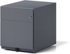 Rollcontainer Note™ mit Griffleiste, 1 Universalschublade, 1 HR-Schublade, Farbe anthrazitgrau Bild 3